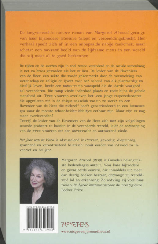 Achterkant van Jaar van de vloed