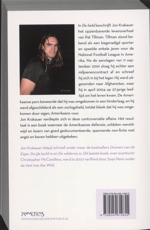 Achterkant van De Held