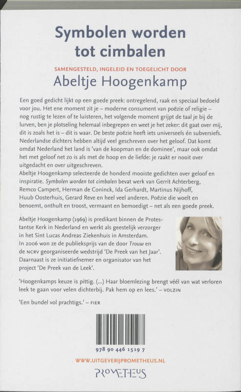 Achterkant van Symbolen worden tot cimbalen