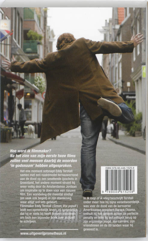 Achterkant van Ik loop of ik vlieg
