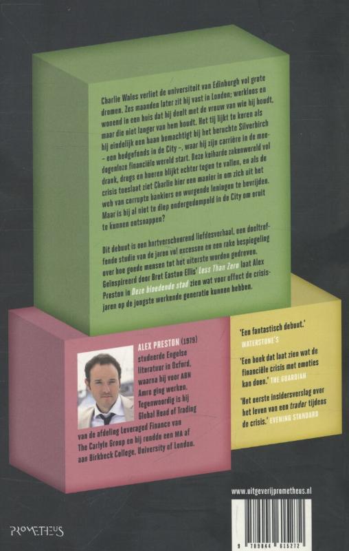 Achterkant van Deze bloedende stad