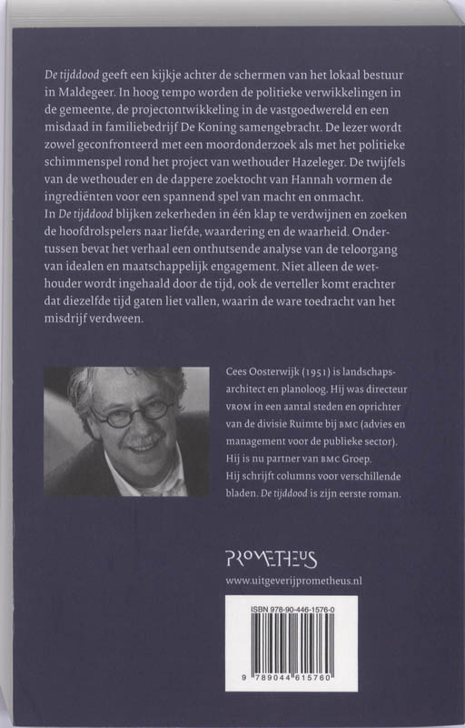 Achterkant van de tijddood