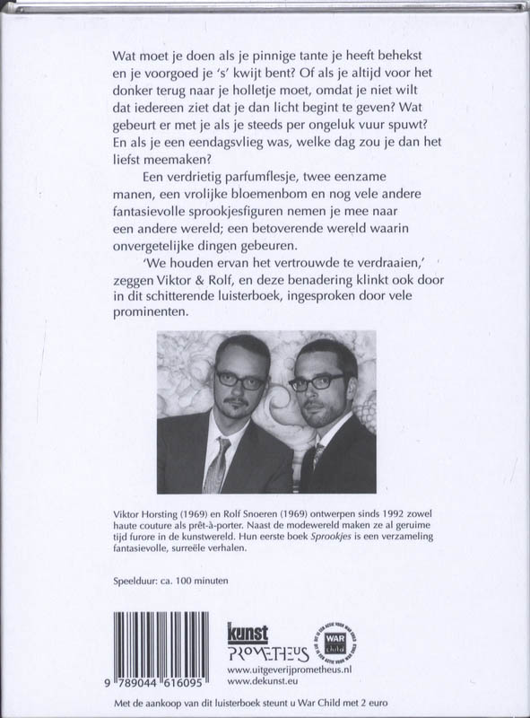 Achterkant van Sprookjes