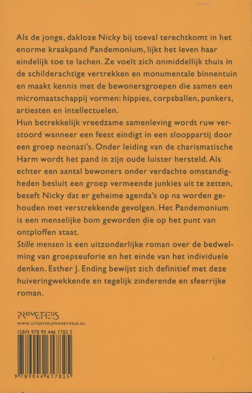 Achterkant van Stille mensen