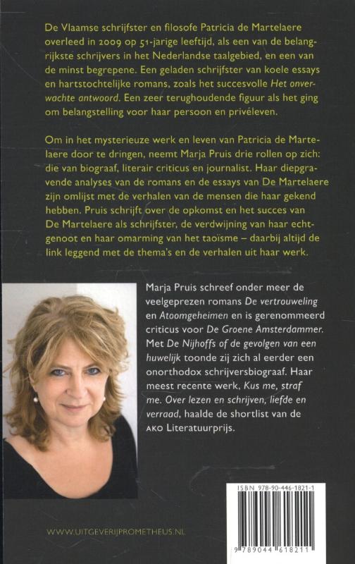 Achterkant van Als je weg bent
