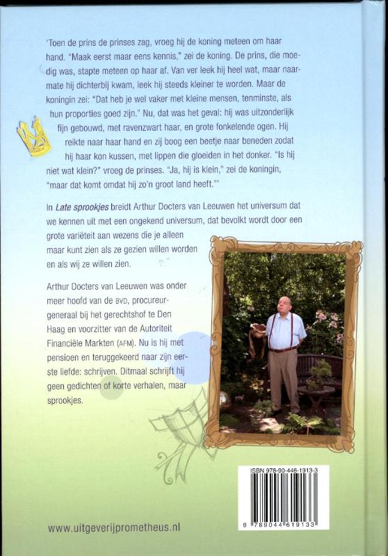 Achterkant van Late sprookjes
