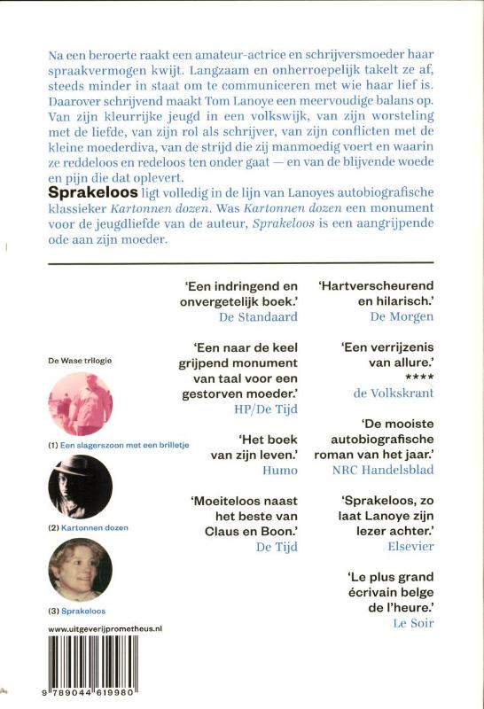 Achterkant van Sprakeloos