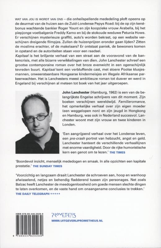 Achterkant van Kapitaal