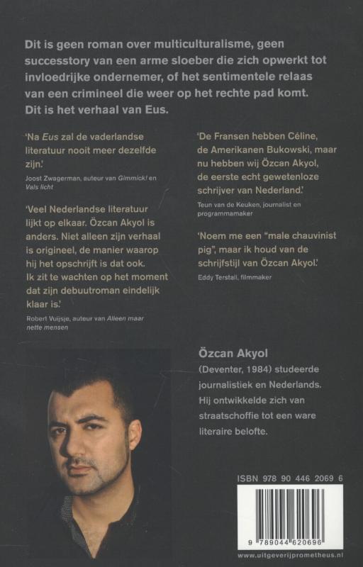 Achterkant van Eus