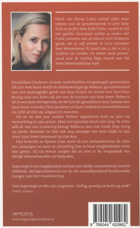 Achterkant van Supersingle