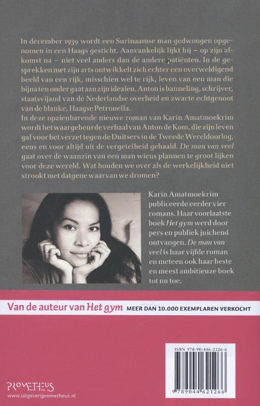 Achterkant van Man van veel