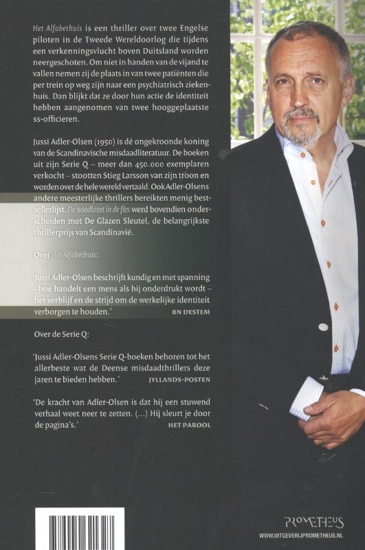 Achterkant van Het alfabethuis