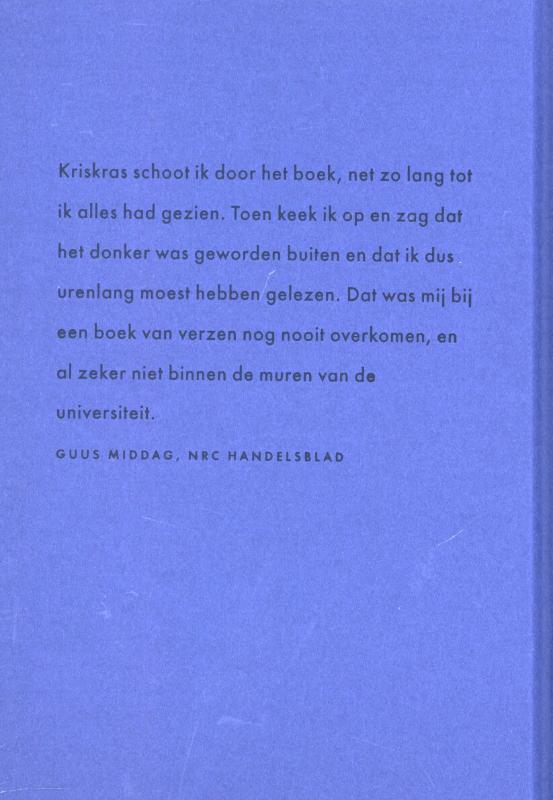 Achterkant van Verzamelde liedjes en gedichten