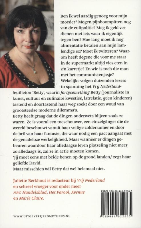 Achterkant van Betty