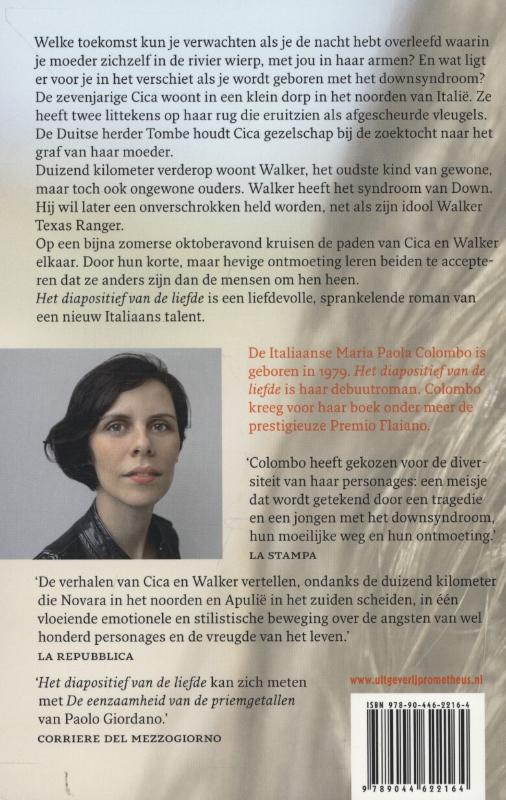 Achterkant van Het diapositief van de liefde