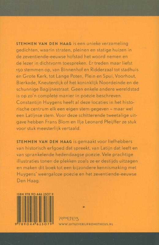 Achterkant van Stemmen van Den Haag