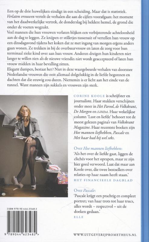 Achterkant van Verlaten vrouwen