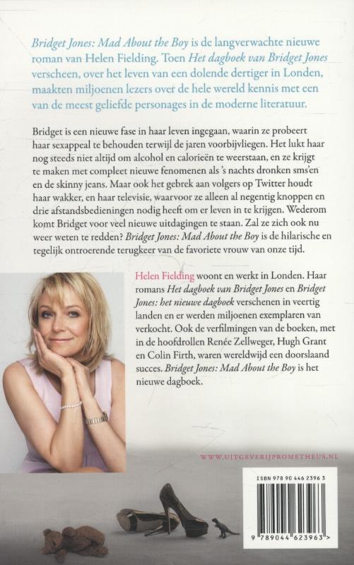 Achterkant van Bridget Jones: mad about the boy