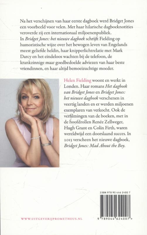 Achterkant van Bridget Jones : het nieuwe dagboek