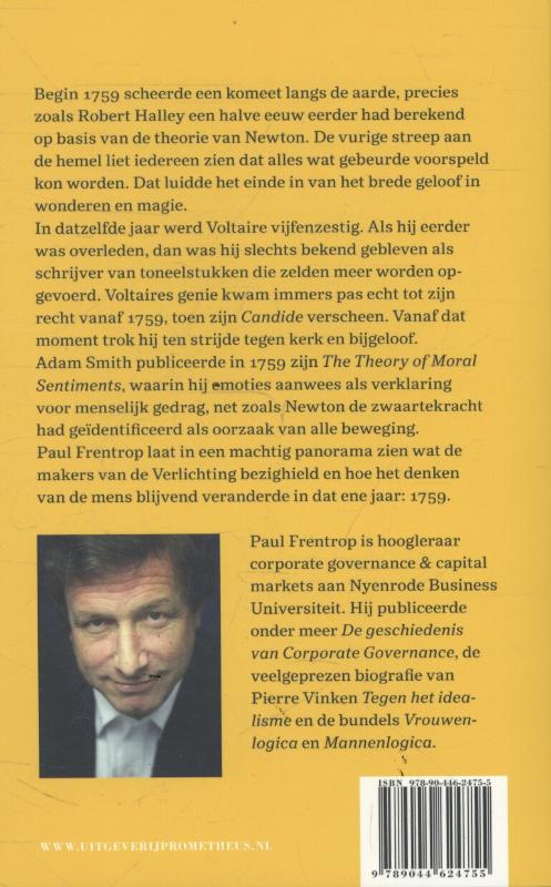 Achterkant van Het jaar 1759