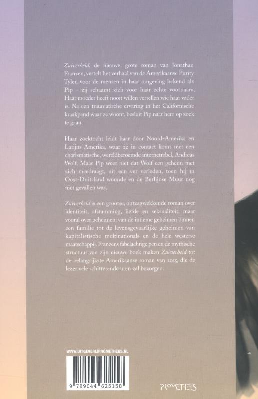 Achterkant van Zuiverheid