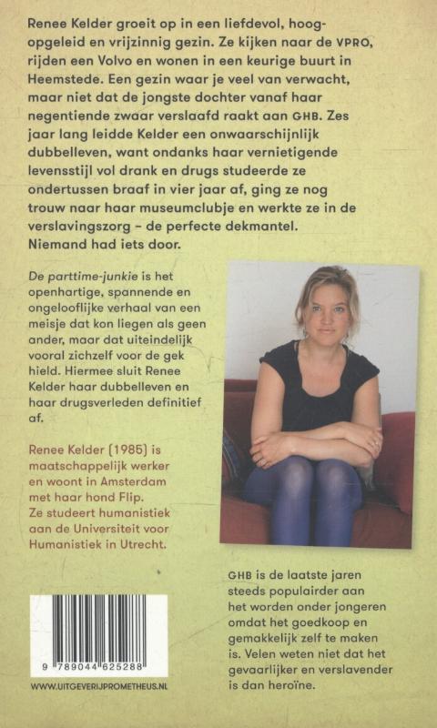Achterkant van De parttime-junkie
