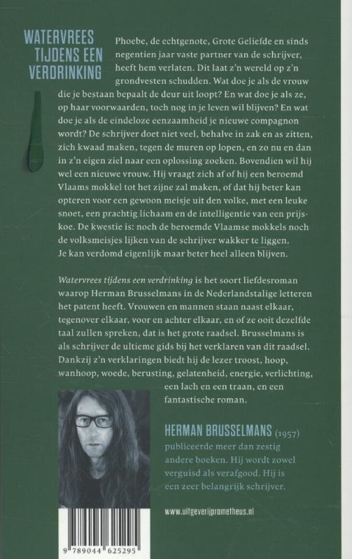 Achterkant van Watervrees tijdens een verdrinking
