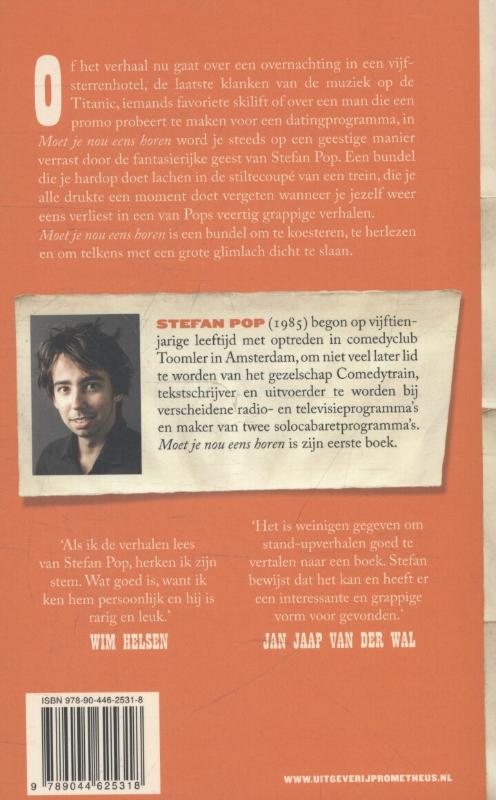 Achterkant van Moet je nou eens horen