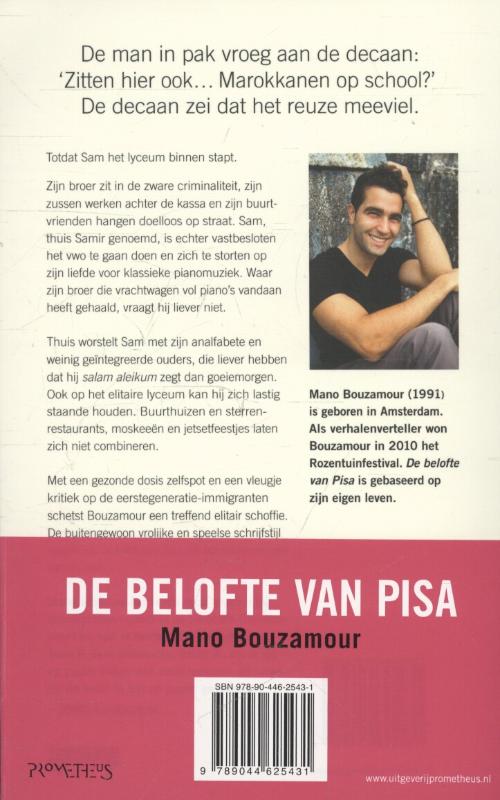 Achterkant van De belofte van Pisa