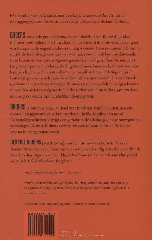 Achterkant van Broers