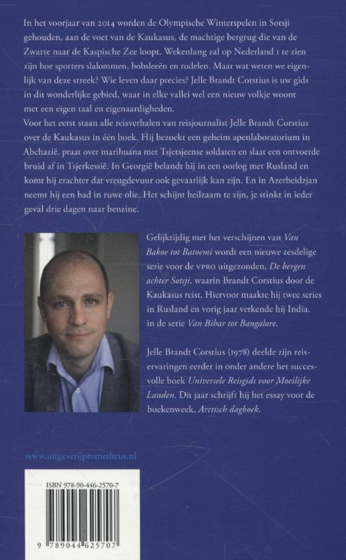 Achterkant van Van Bakoe tot Batoemi