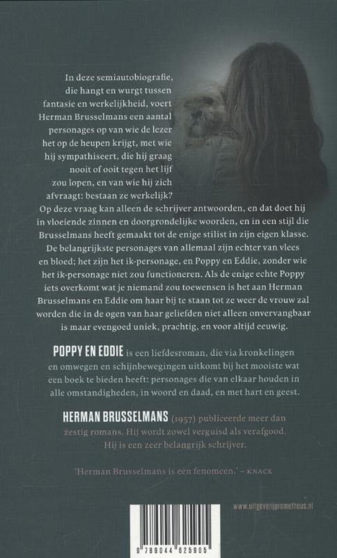 Achterkant van Poppy en Eddie