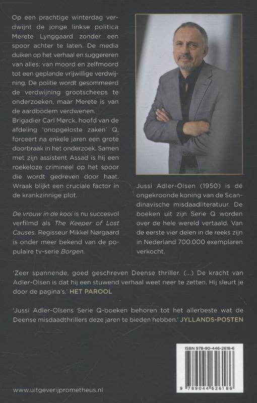 Achterkant van De vrouw in de kooi