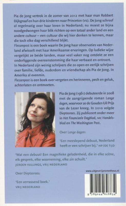 Achterkant van Flessenpost