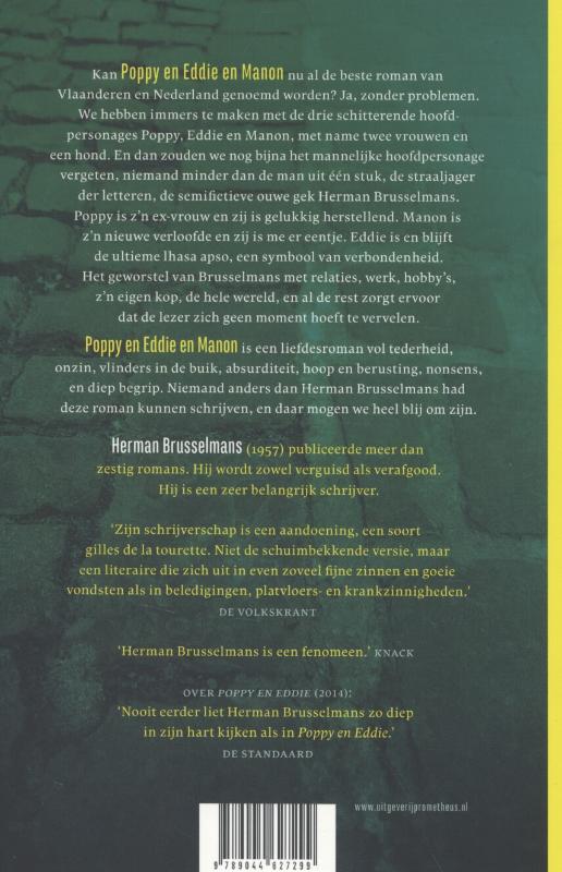 Achterkant van Poppy en Eddie en Manon