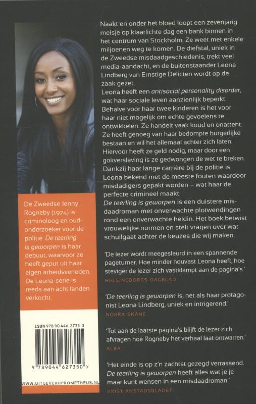 Achterkant van De teerling is geworpen
