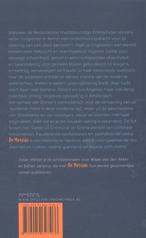 Achterkant van De messias