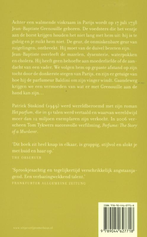Achterkant van Het parfum