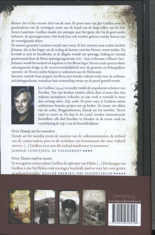 Achterkant van Blauwe Ster