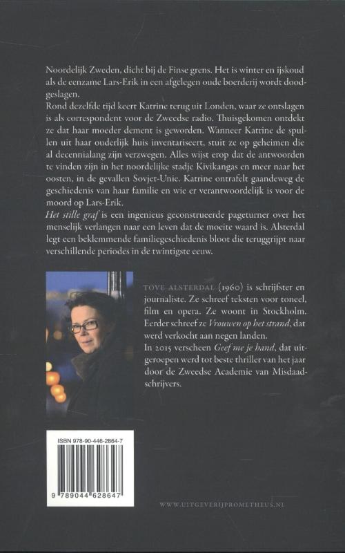 Achterkant van Het stille graf