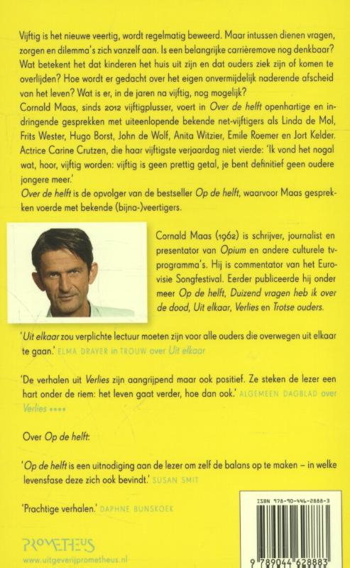 Achterkant van Over de helft