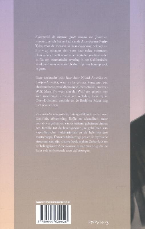 Achterkant van Zuiverheid