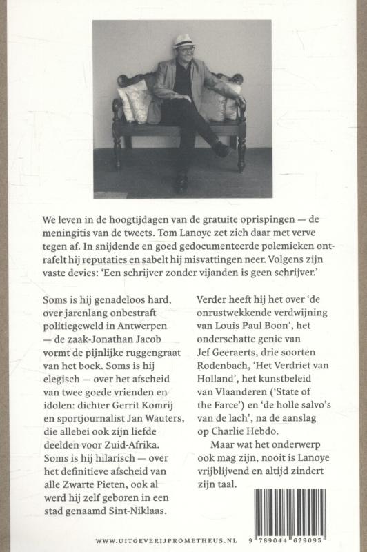 Achterkant van Revue Lanoye