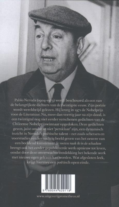 Achterkant van Je voeten raak ik in de schaduw