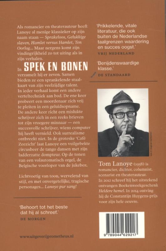 Achterkant van Spek en bonen