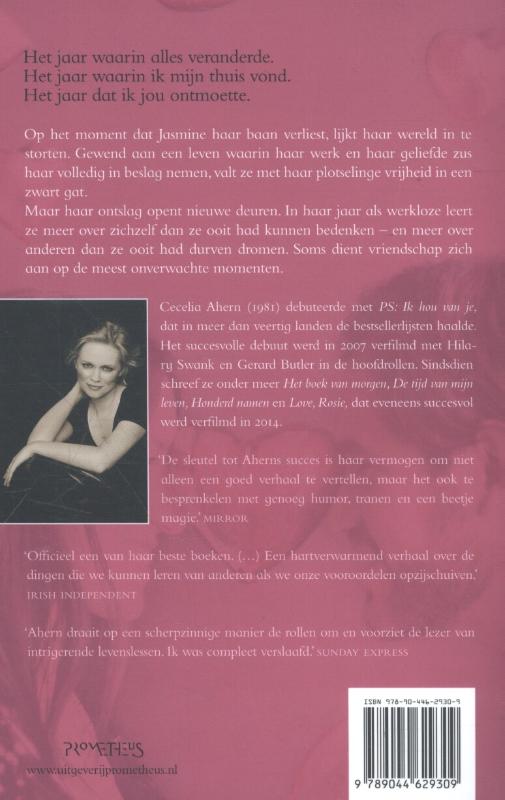 Achterkant van Toen ik jou ontmoette