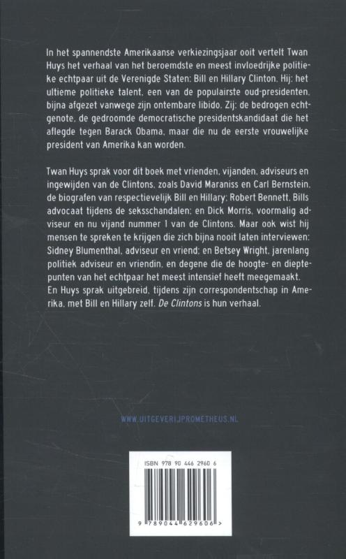 Achterkant van De Clintons