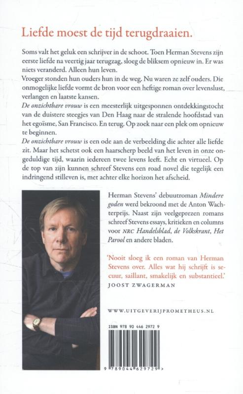 Achterkant van De onzichtbare vrouw