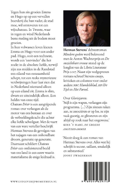 Achterkant van Chateau Désir