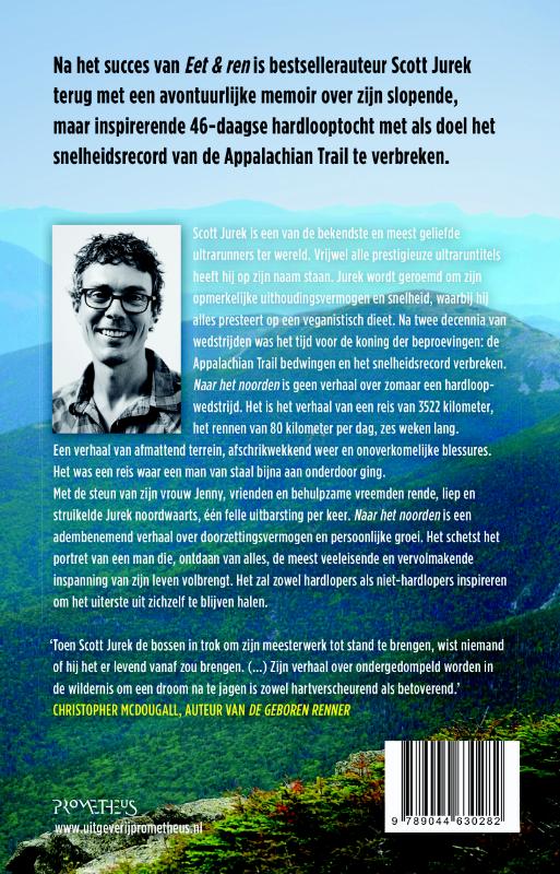 Achterkant van Naar het noorden